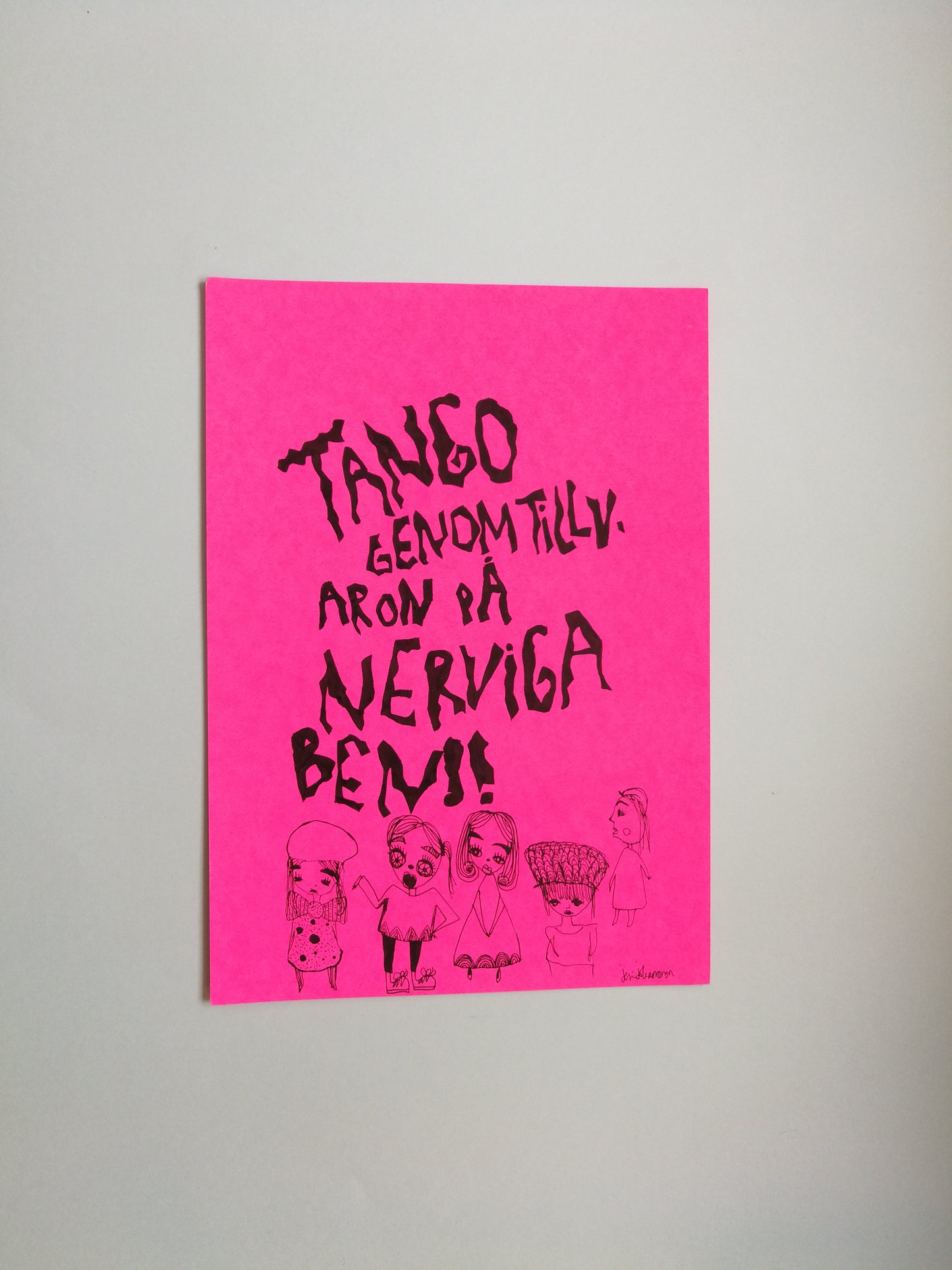 tango genom tillvaron