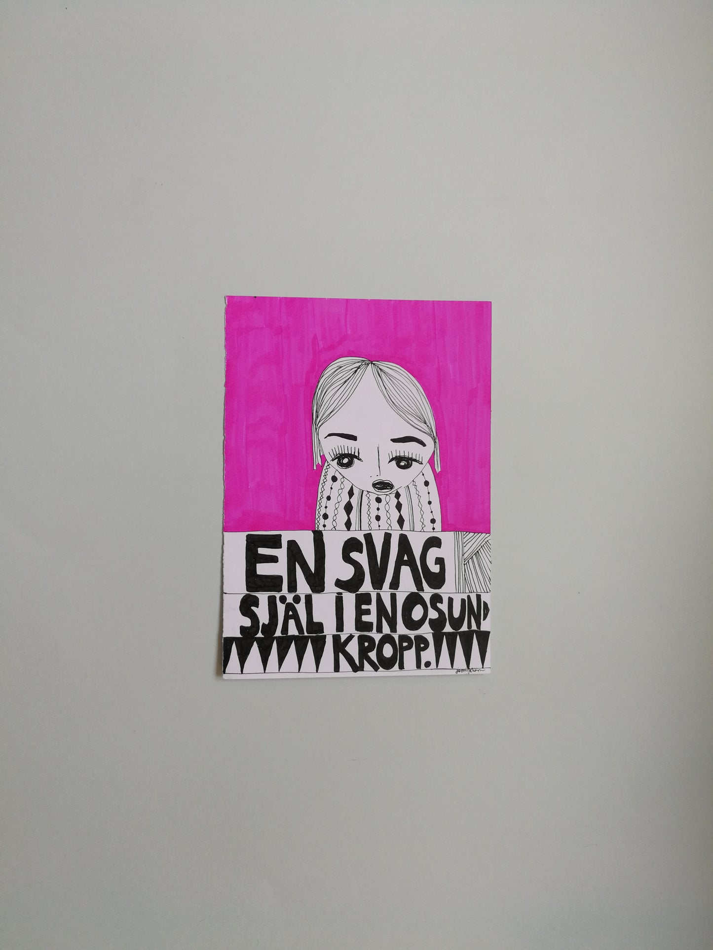 en svag själ i en osund kropp
