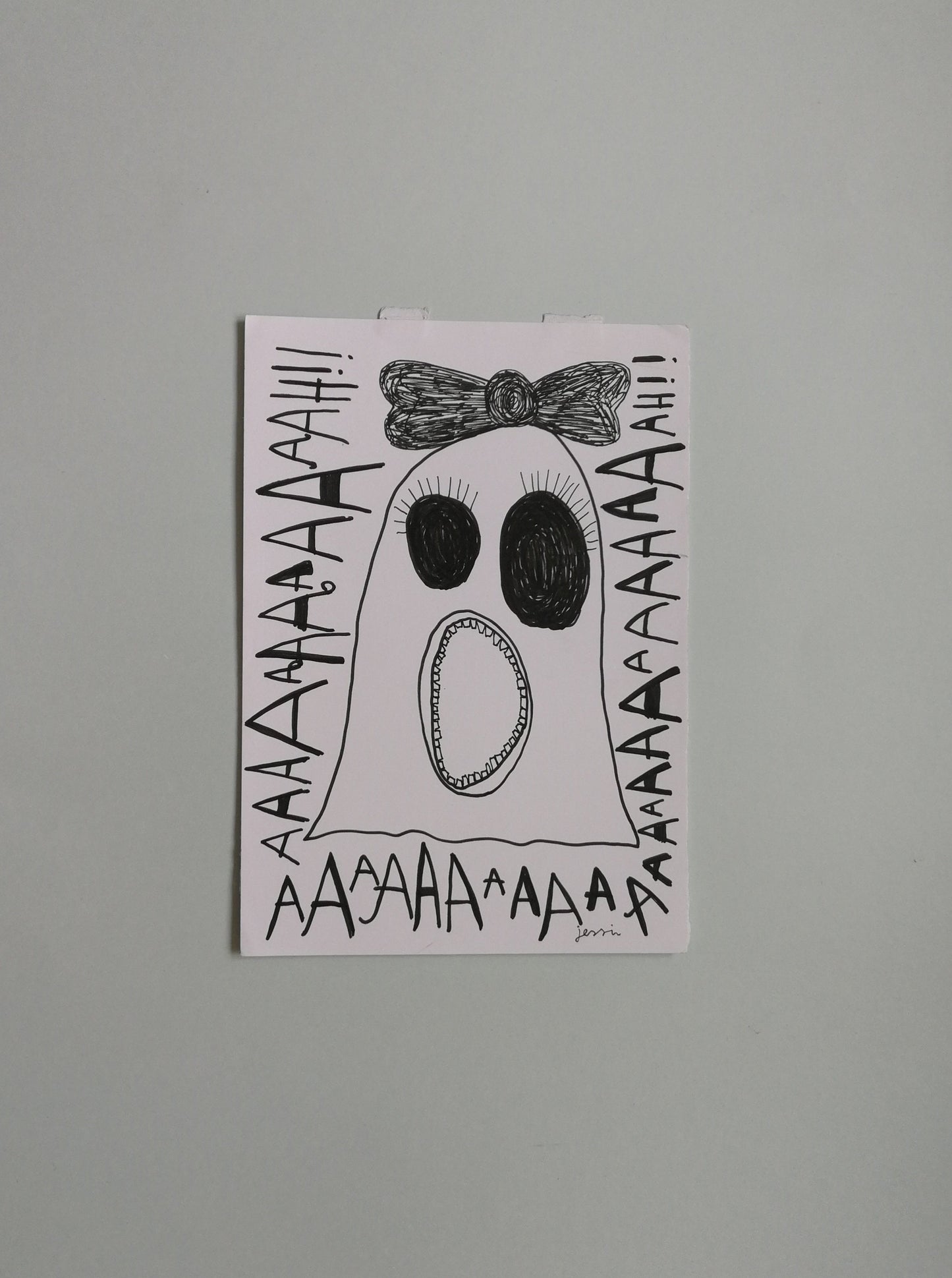spökigt skrik