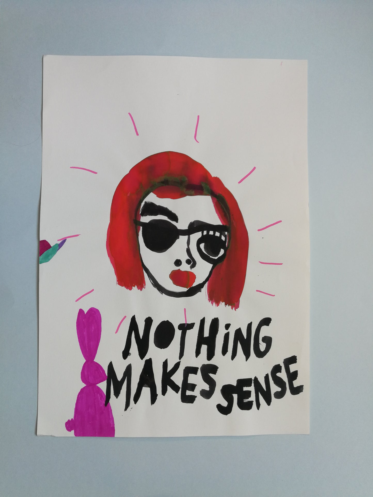 nothing makes sense. A3.