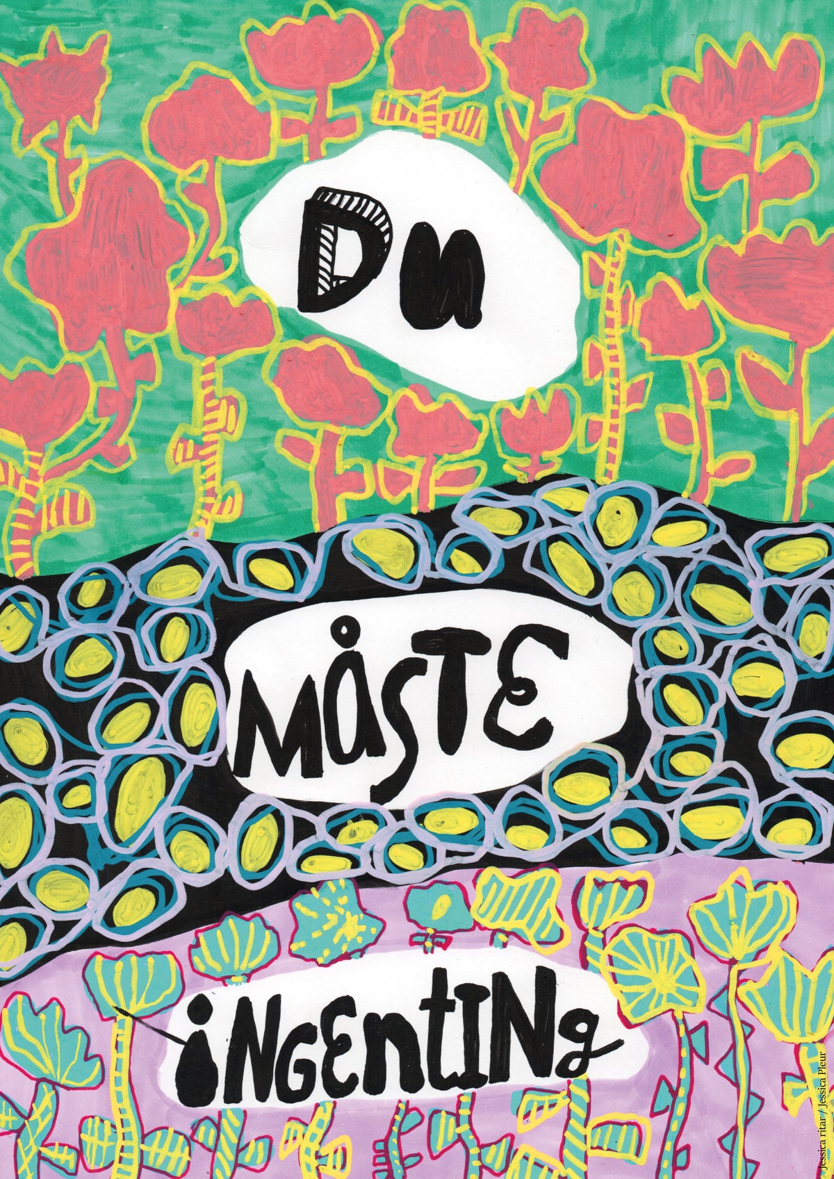 Du måste ingenting – Vykort