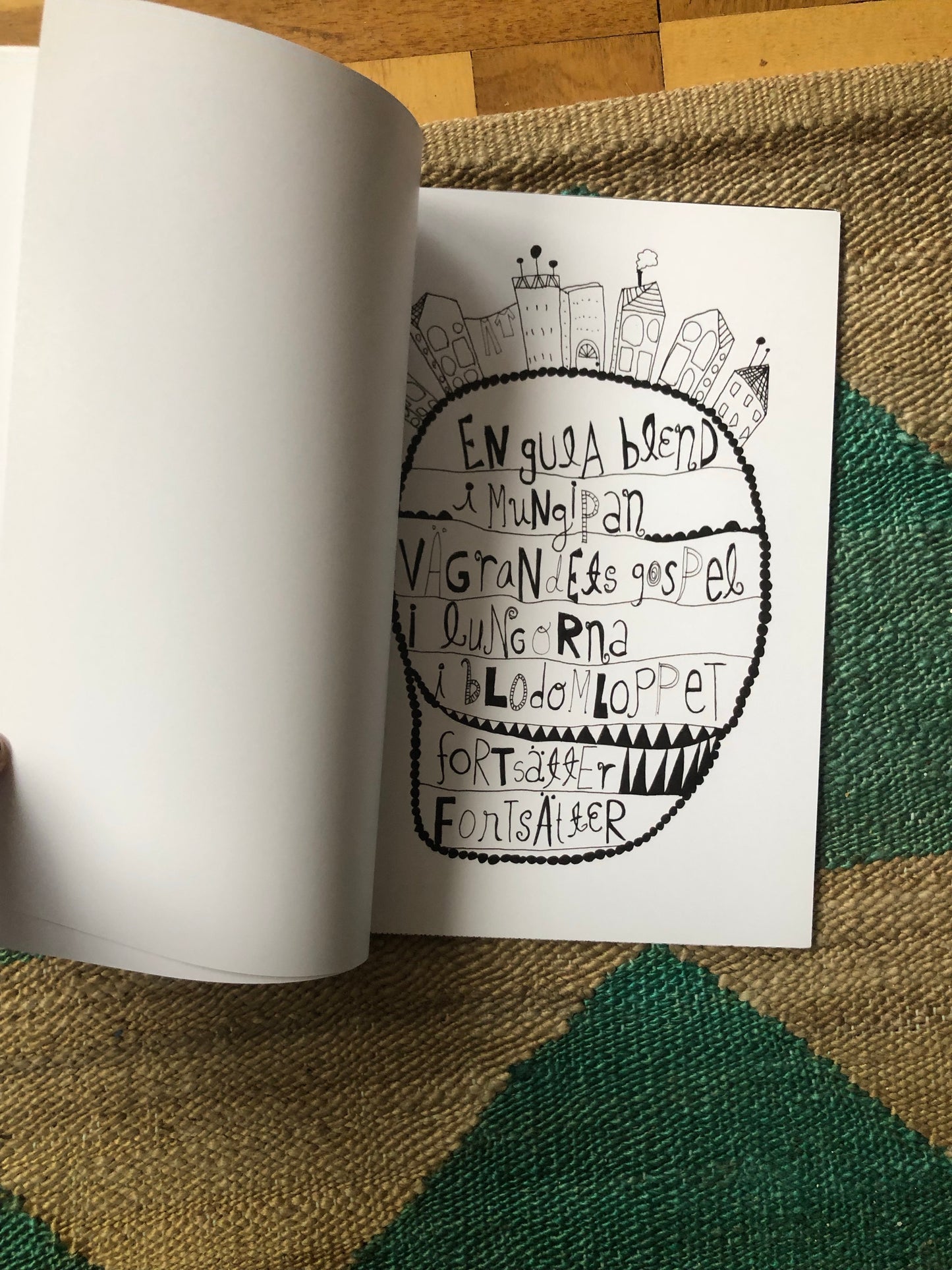 Den skeva promenaden, fanzine