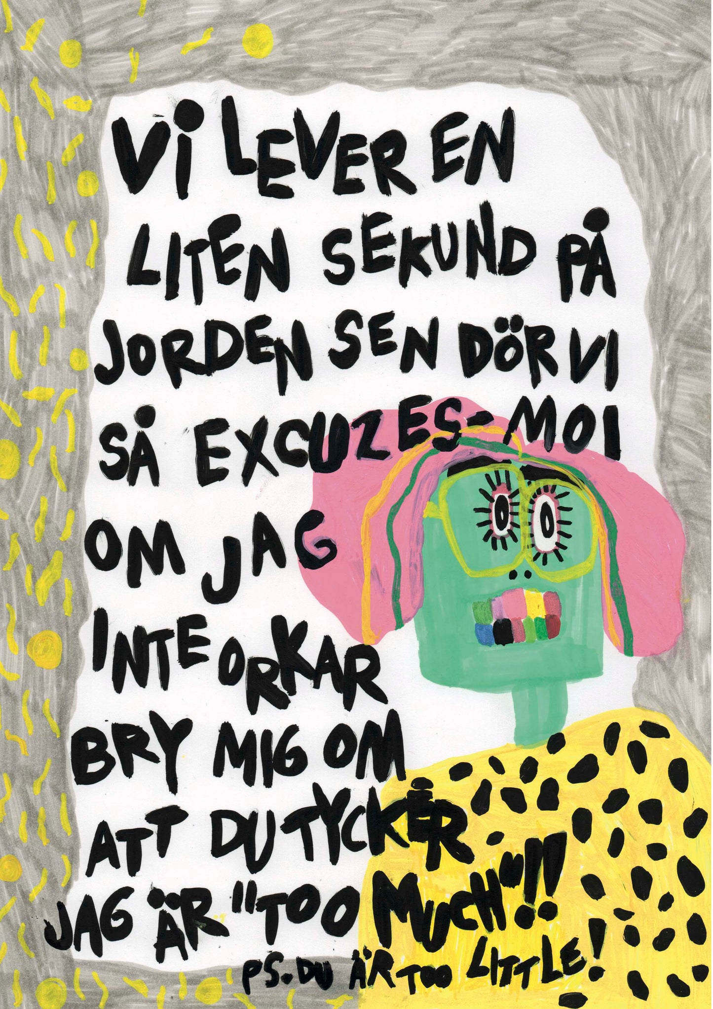 Too much – Version 1