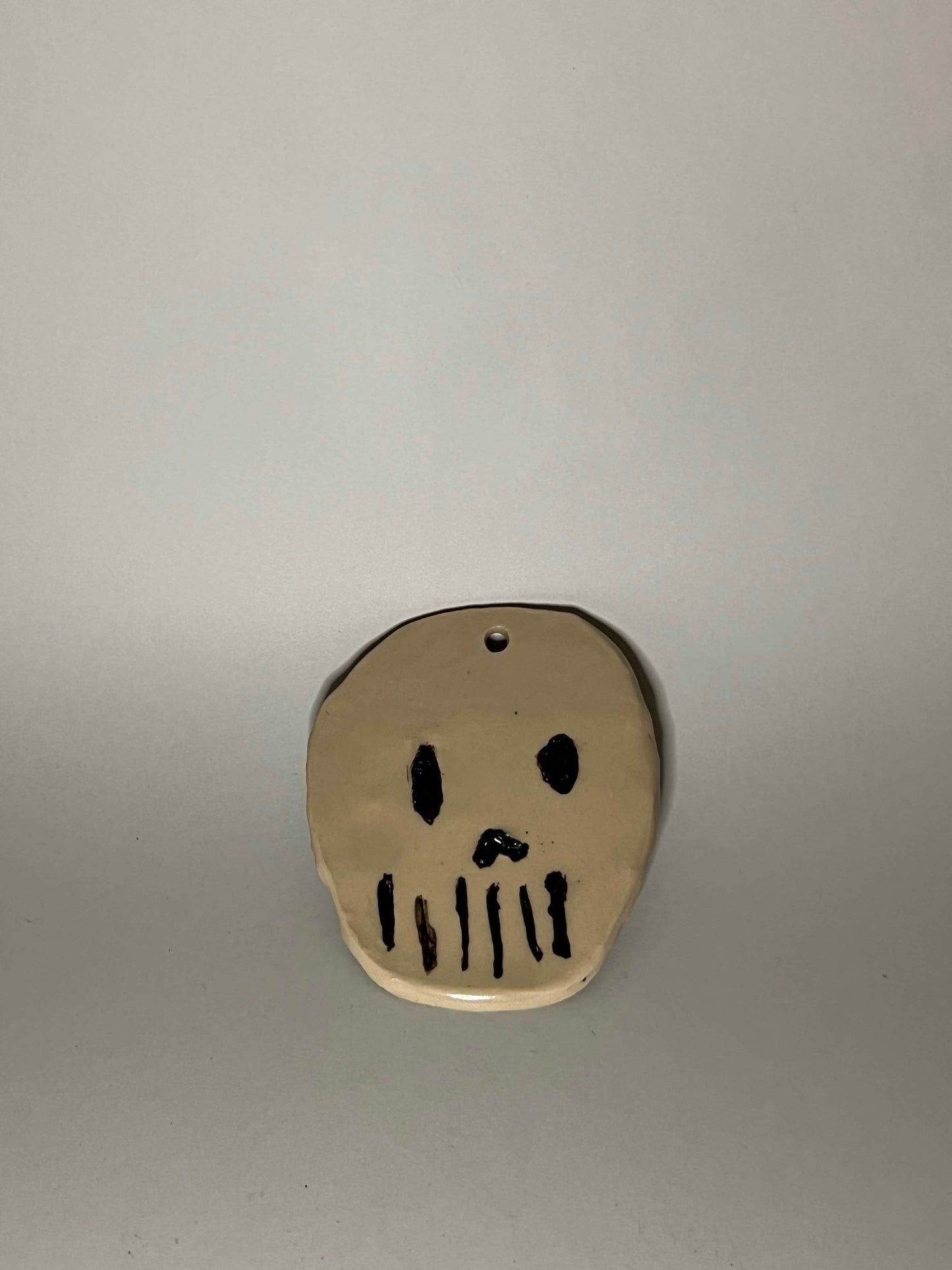 Keramikskalle: Skull de la pleur 1