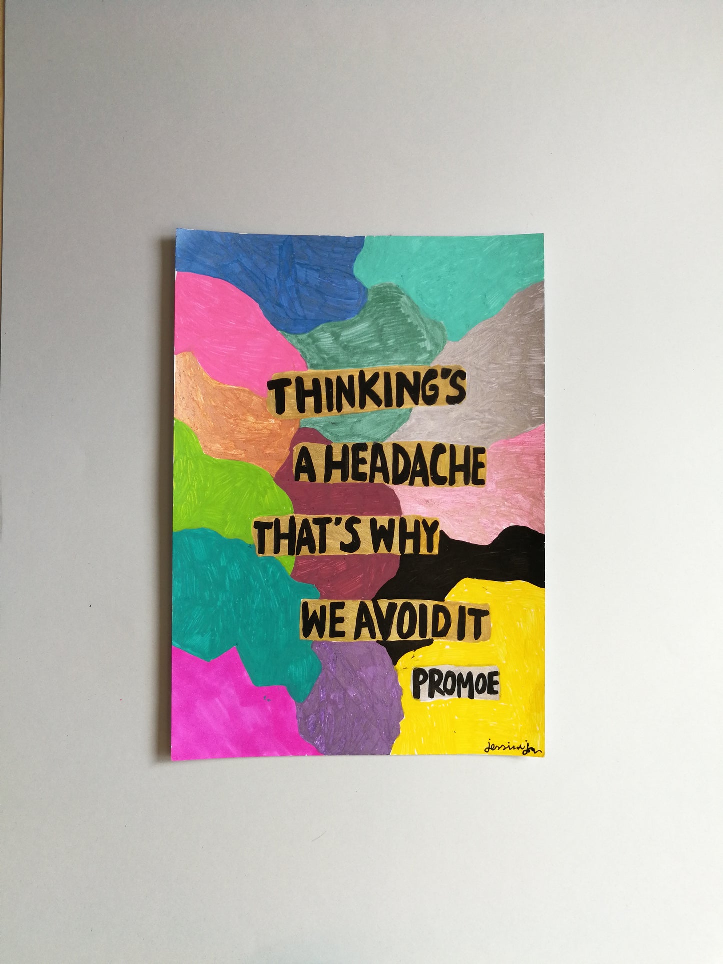 thinking's a headache