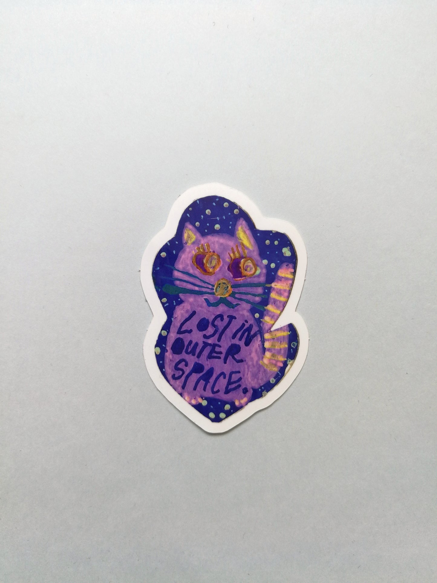 Sticker: Lost in outer space