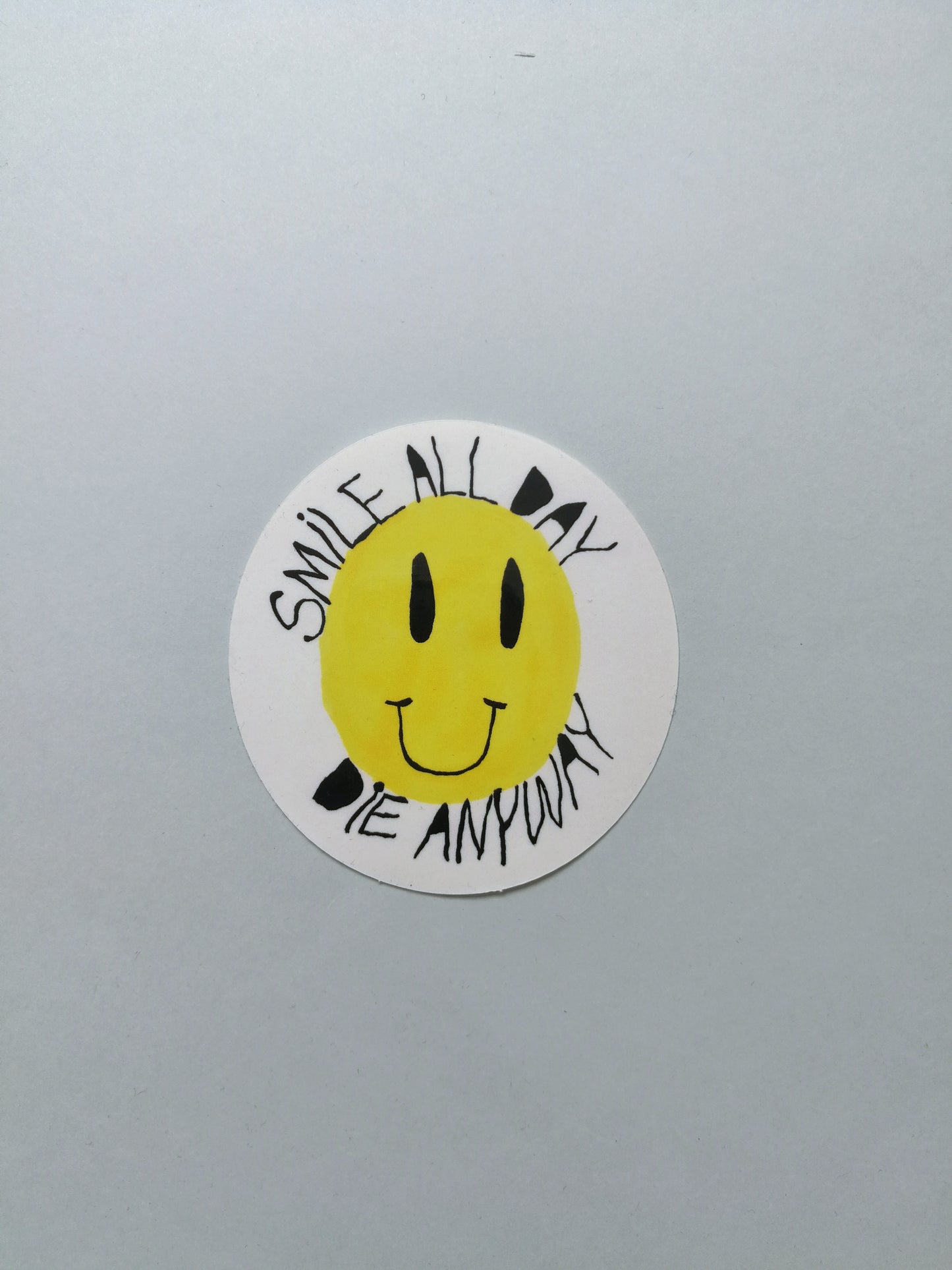 Sticker: Smile all day